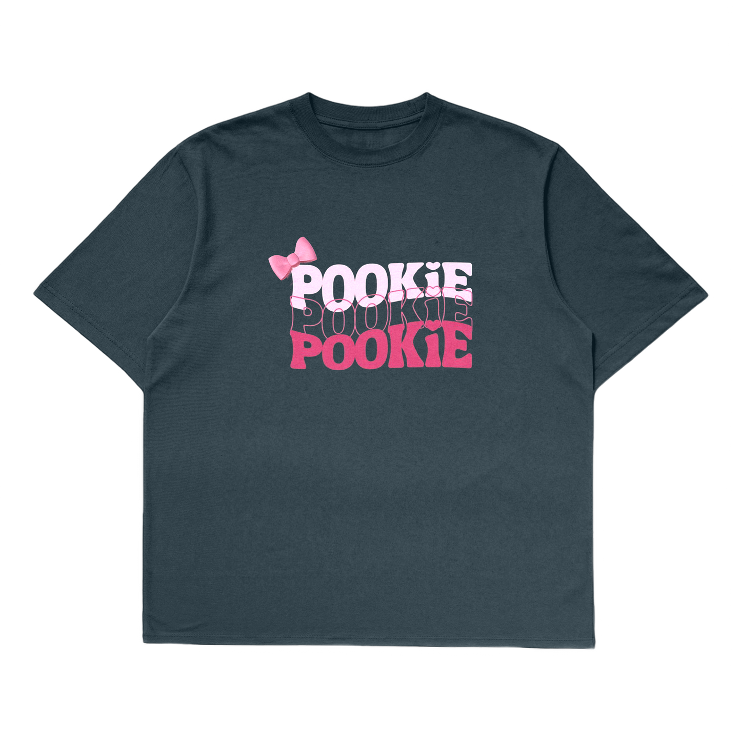 Pink Bow Pookie Tee