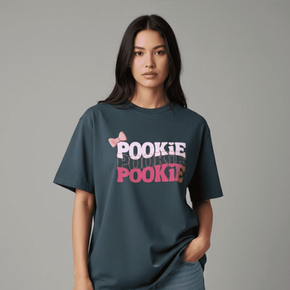 Pink Bow Pookie Tee