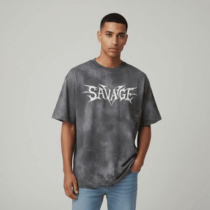 Grunge Savage Oversized Tee